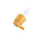 La loción plástica amarilla bombea 4.0g para la botella de la crema de la mano del lavado del cuerpo
