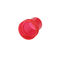 Tapones de tuerca plásticos rojos acanalados Logo Non Spill de encargo 28/415