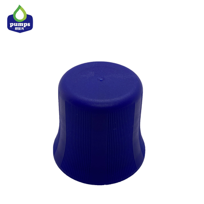 Casquillo grande del OEM de la cápsula del color azul plástico de la cubierta alto para el tamaño 33m m del cuello