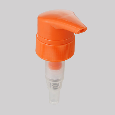 Dispensador de loción de plástico púrpura para botellas de gel 33/410 Tamaño Dosis 2cc
