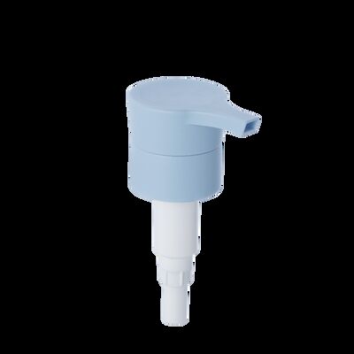 33/410 Bomba de loción de buena calidad Bomba azul mate 4CC para botellas de loción