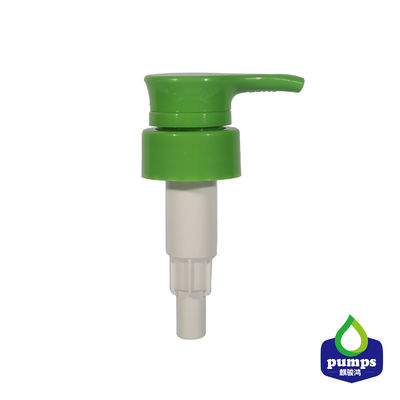 Bomba plástica detergente de la loción del jabón del champú de la bomba del verde de la muestra libre