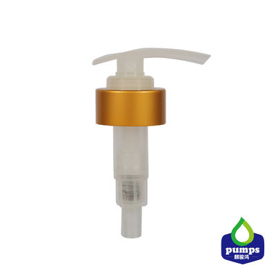 Matte Gold Lotion Dispenser Pump 33/410 bomba de aluminio de la loción