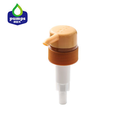La cabeza de la bomba del dispensador de la loción del jabón 2CC proveyó de costillas la cubierta para las botellas plásticas