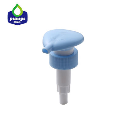tamaño modificado para requisitos particulares 33m m plástico líquido de la cabeza de la botella de la bomba 1.9cc para la botella del champú