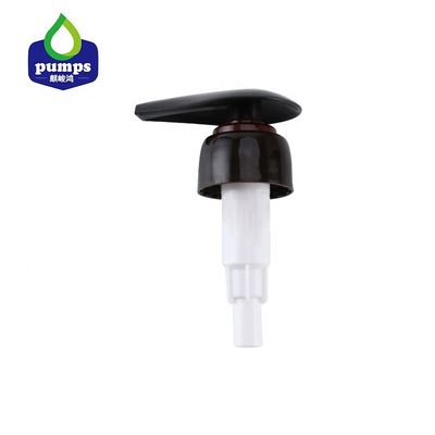 la bomba negra del dispensador de la loción 28 410 plástica no derrama al OEM para la botella 500ml