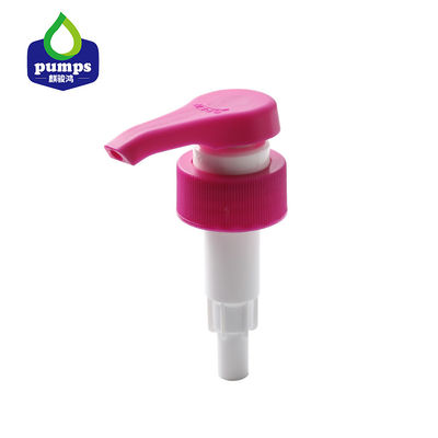 Aduana acanalada del color del derramamiento 415 de la cabeza 28 de la bomba del dispensador de la loción no