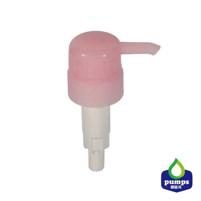 Derramamiento plástico de la cabeza 33/410 de la bomba del dispensador de la espuma del jabón del rosa del tornillo no